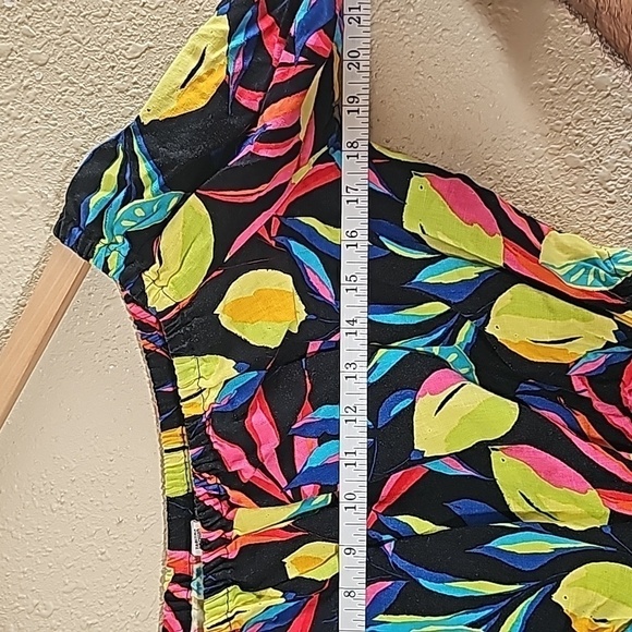 Tabitha Brown Lemon Print Top and Pants Set - Picture 12 of 15